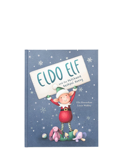 Jellycat Ella Hearnshaw and Lizzie Walkley Eldo Elf Kids' Book, Multi