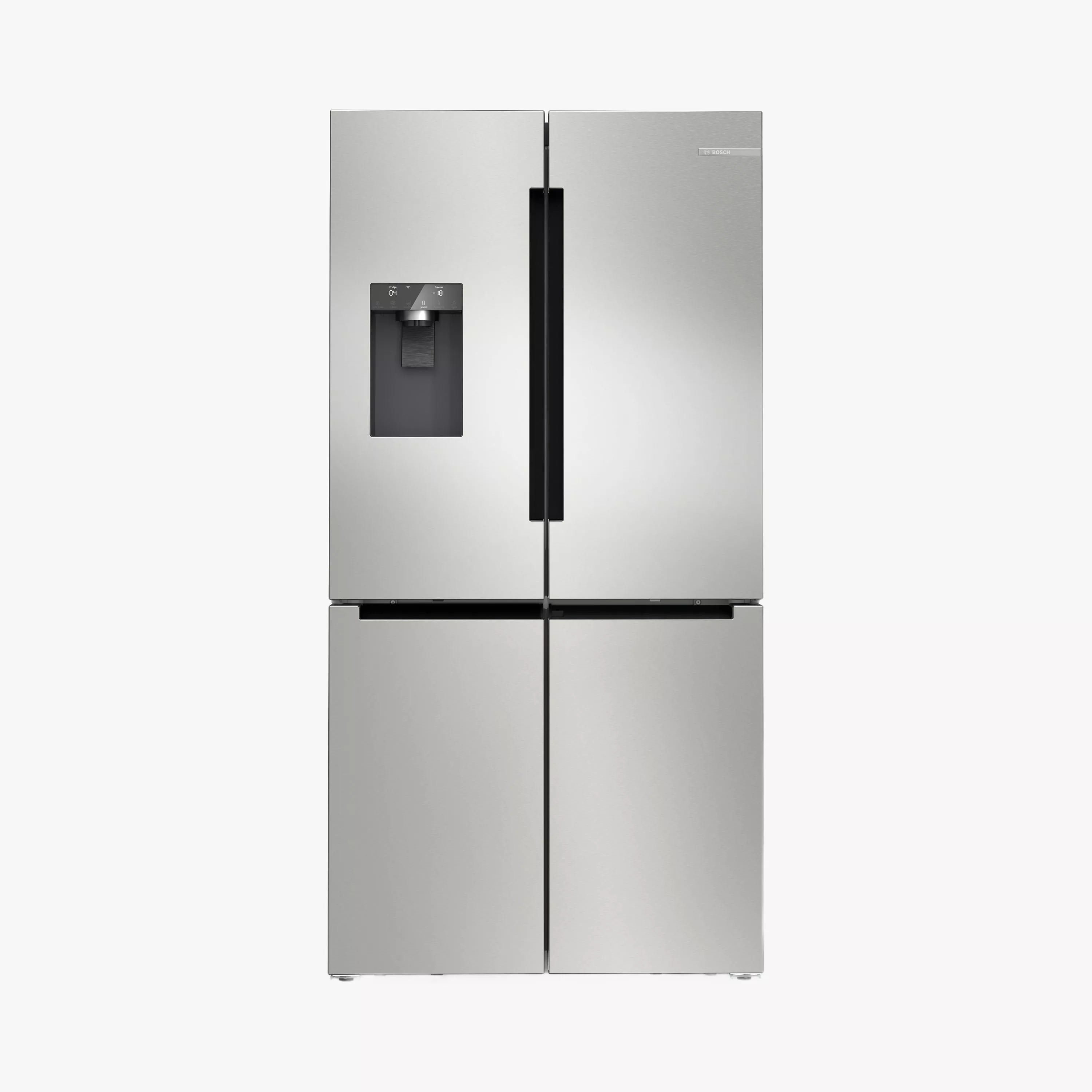 White freestanding fridge