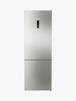 Siemens iQ300 KG49NXIDF Freestanding 70/30 Fridge Freezer, Stainless Steel, Stainless Steel