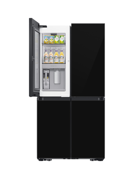 Samsung Series 9 RF65DB970E22 Freestanding 60/40 Smart American Fridge Freezer with SpaceMax™, Black, Black