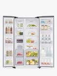 Samsung RS62DG5003S9 Freestanding 65/35 American Fridge Freezer, Silver