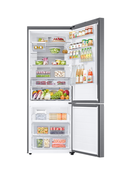 Samsung Series 8 RB53DG703CS9EU Freestanding 60/40 Smart Fridge Freezer with SpaceMax™, Silver - view 2, Silver