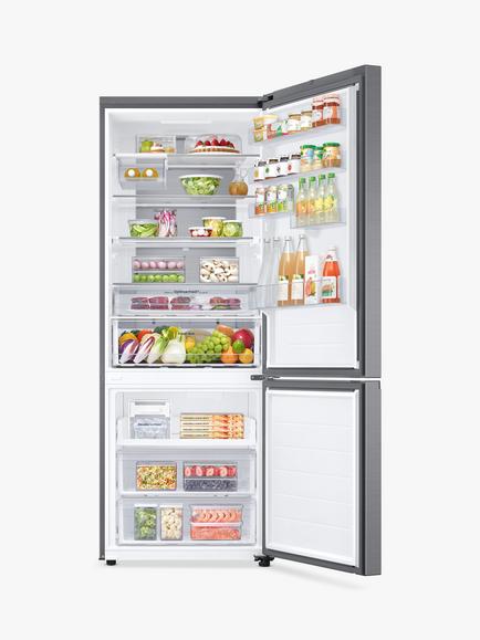 Samsung RB53DG706AS9 Freestanding 60/40 Fridge Freezer, Silver - view 2, Silver