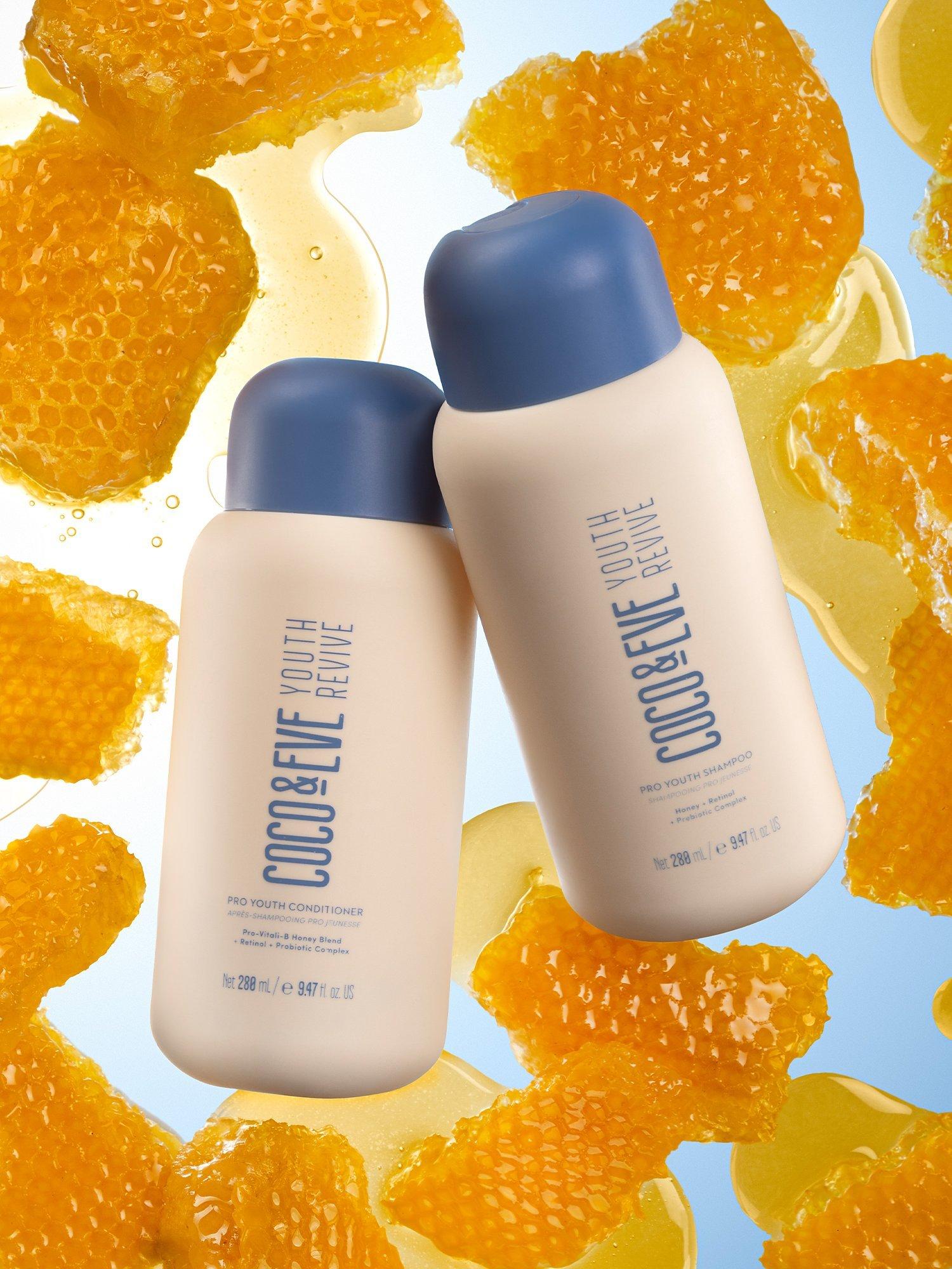 Product image 4 of 7, which shows Coco & Eve Pro Youth Shampoo & Conditioner Haircare Gift Set