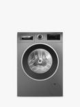 Bosch Series 6 WGG244ZCGB Freestanding Washing Machine, 9kg Load, 1400rpm Spin, Graphite