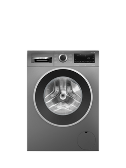 Bosch Series 6 Freestanding Washing Machine, 9kg Load, 1400rpm Spin, WGG24400GB, WGG244ZCGB, Graphite