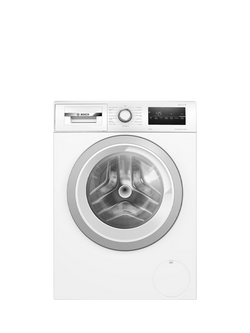 Bosch Series 4 WAN28259GB Freestanding Washing Machine, 9kg Load, 1400rpm Spin, White, White