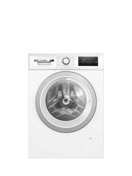 Bosch Series 4 WAN28259GB Freestanding Washing Machine, 9kg Load, 1400rpm Spin, White, White