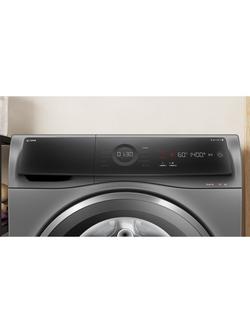 Bosch Series 8 i-DOS Freestanding Washer Dryer 10.5kg/6kg Load, 1400rpm Spin, WNC25410GB, WNC254ARGB - view 2, Graphite