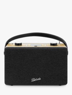 Roberts Stream 95i DAB+/FM/Internet Bluetooth Digital Radio Smart Speaker with Alexa Voice Control - view 2, Black