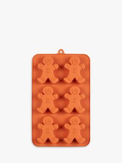 Tala Gingerbread Silicone Mini Cake Mould, 6 Cups, Brown