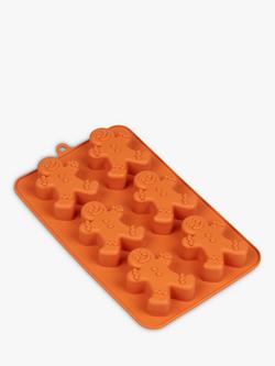 Tala Gingerbread Silicone Mini Cake Mould, 6 Cups - view 2, Brown