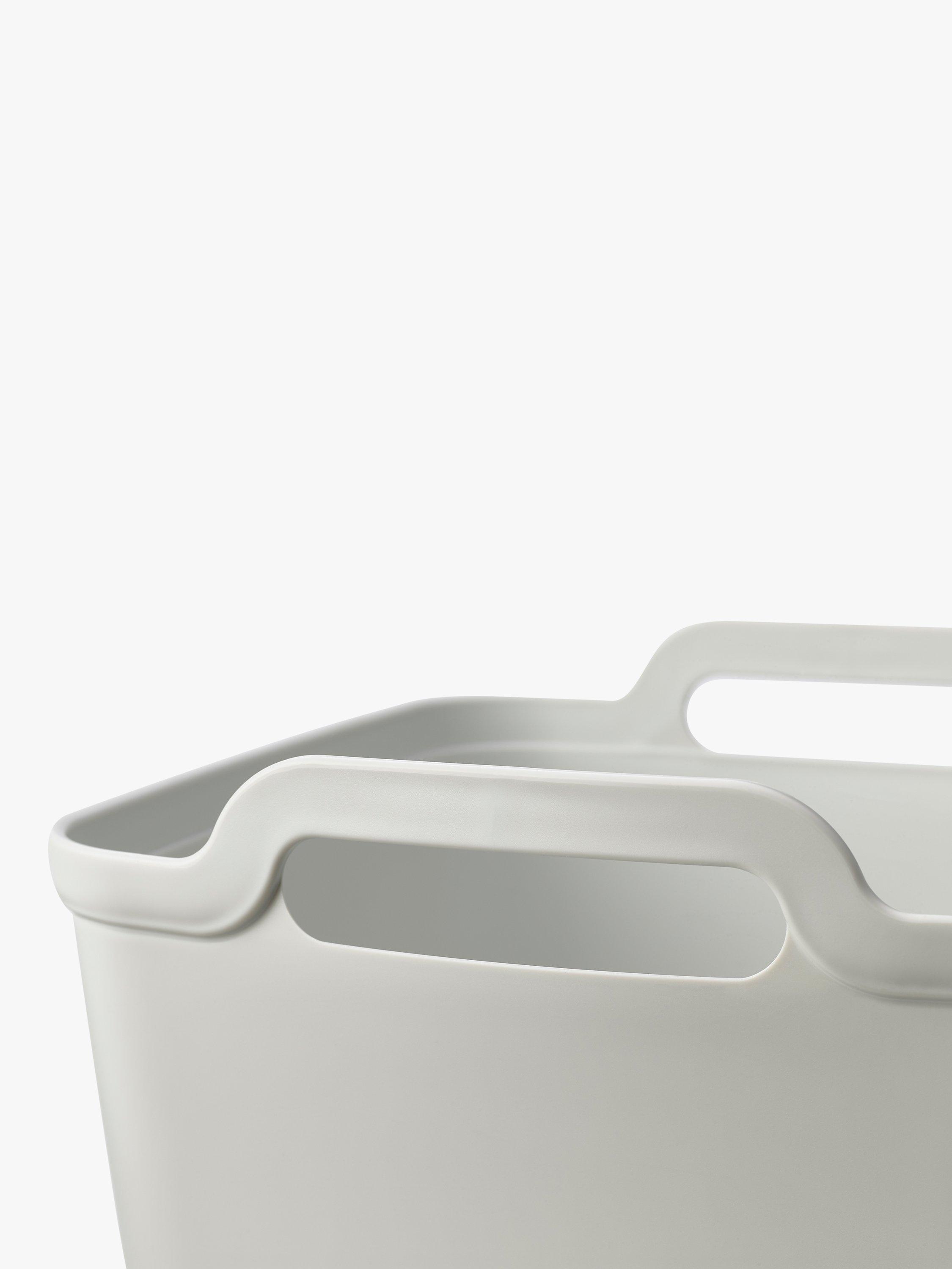Joseph Joseph Wash Drain Washing Up Bowl Light Stone Sage
