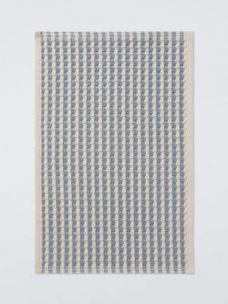 John Lewis Stripe Bath Mat, Pacific