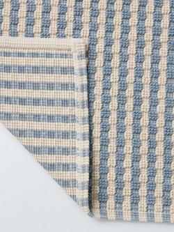 John Lewis Stripe Bath Mat - view 2, Pacific