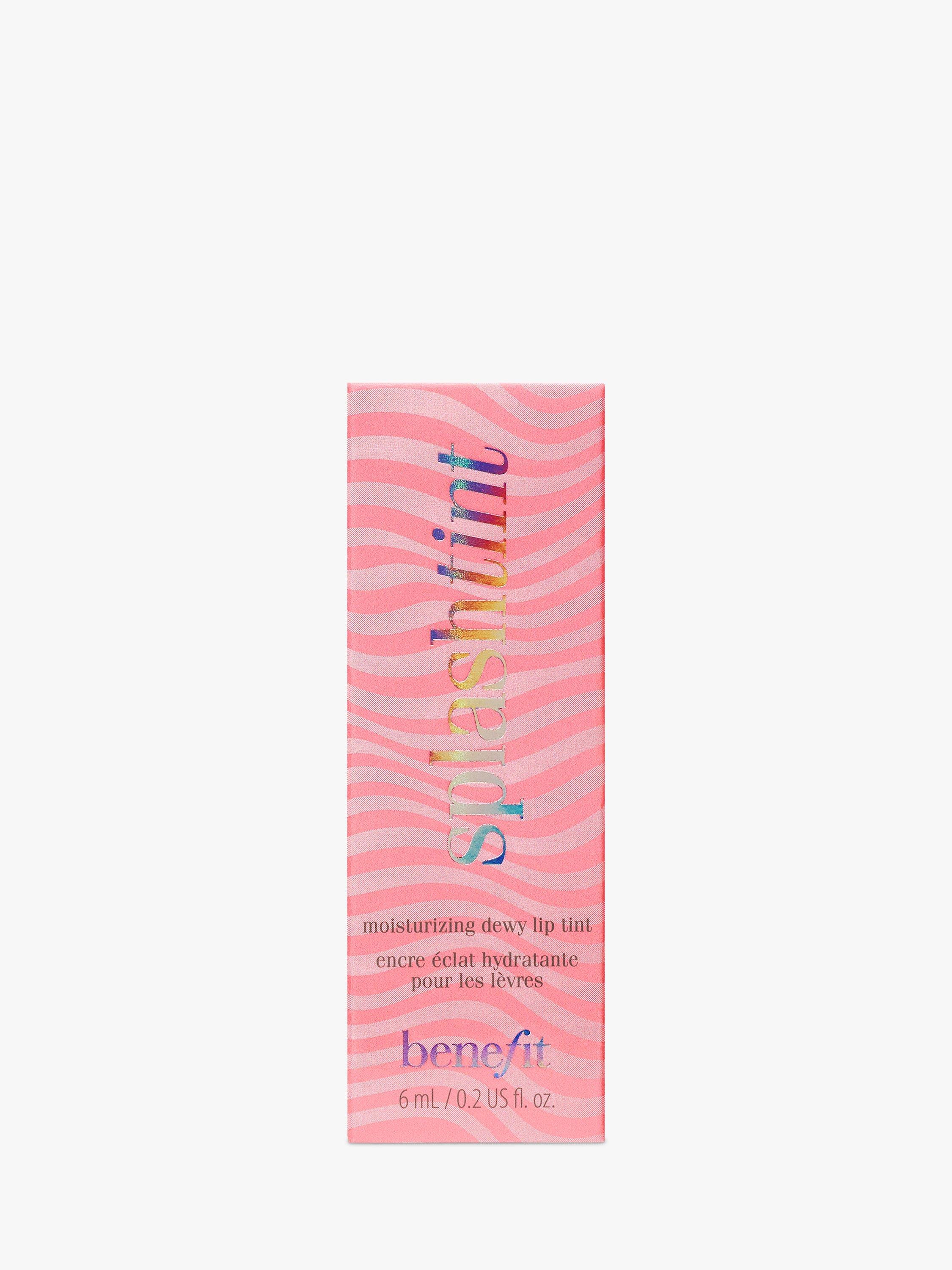 Product image 8 of 8, which shows Benefit Splashtint Moisturising Dewy Lip Tint, 21 Summer Fling