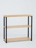 John Lewis Bamboo Low Shelving Unit, Natural