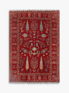 Gooch Oriental Pictorial Rug, L291 x W202 cm, Red