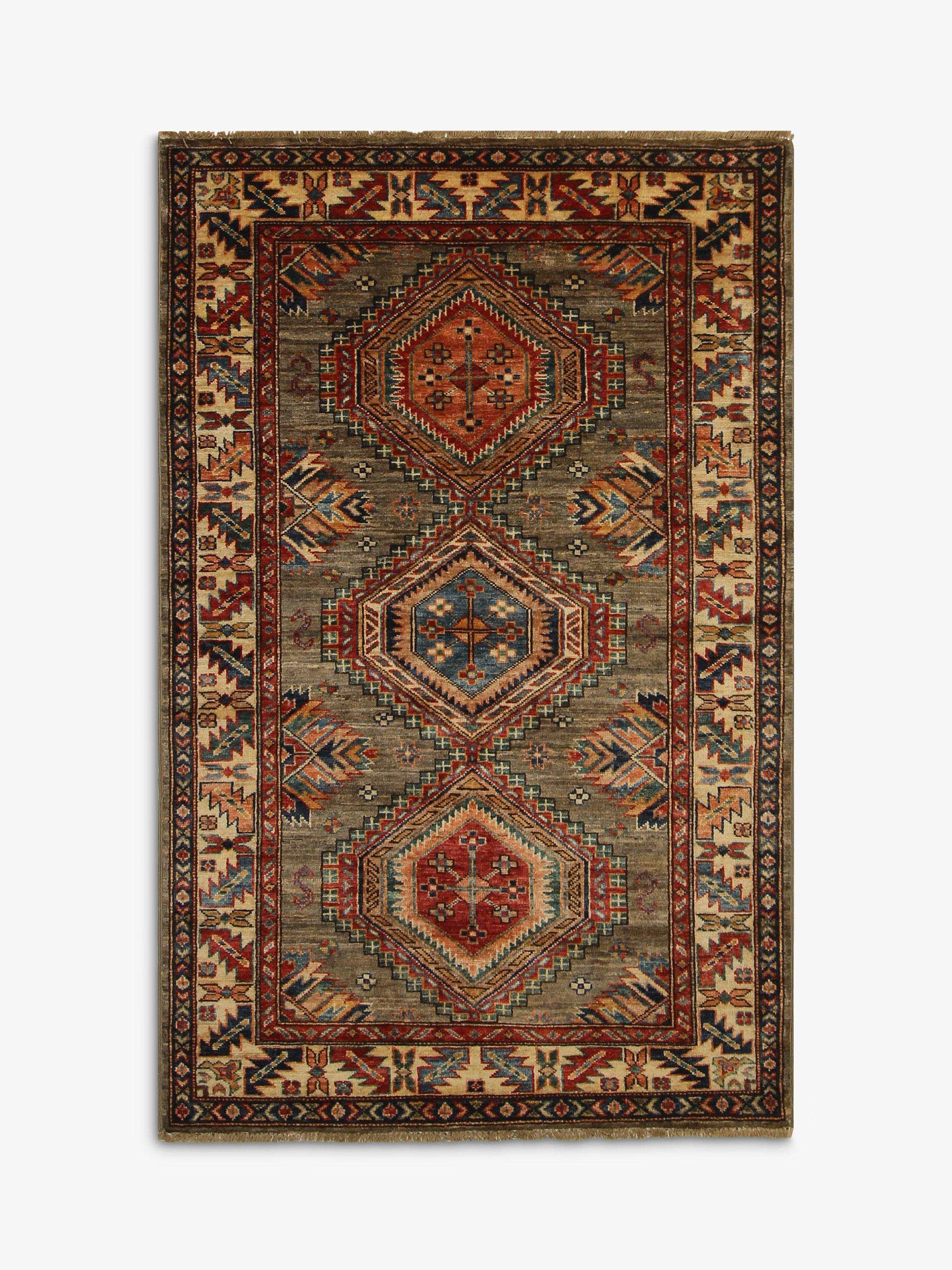 Gooch Oriental Supreme Kazak Rug, L161 x W101 cm, Grey