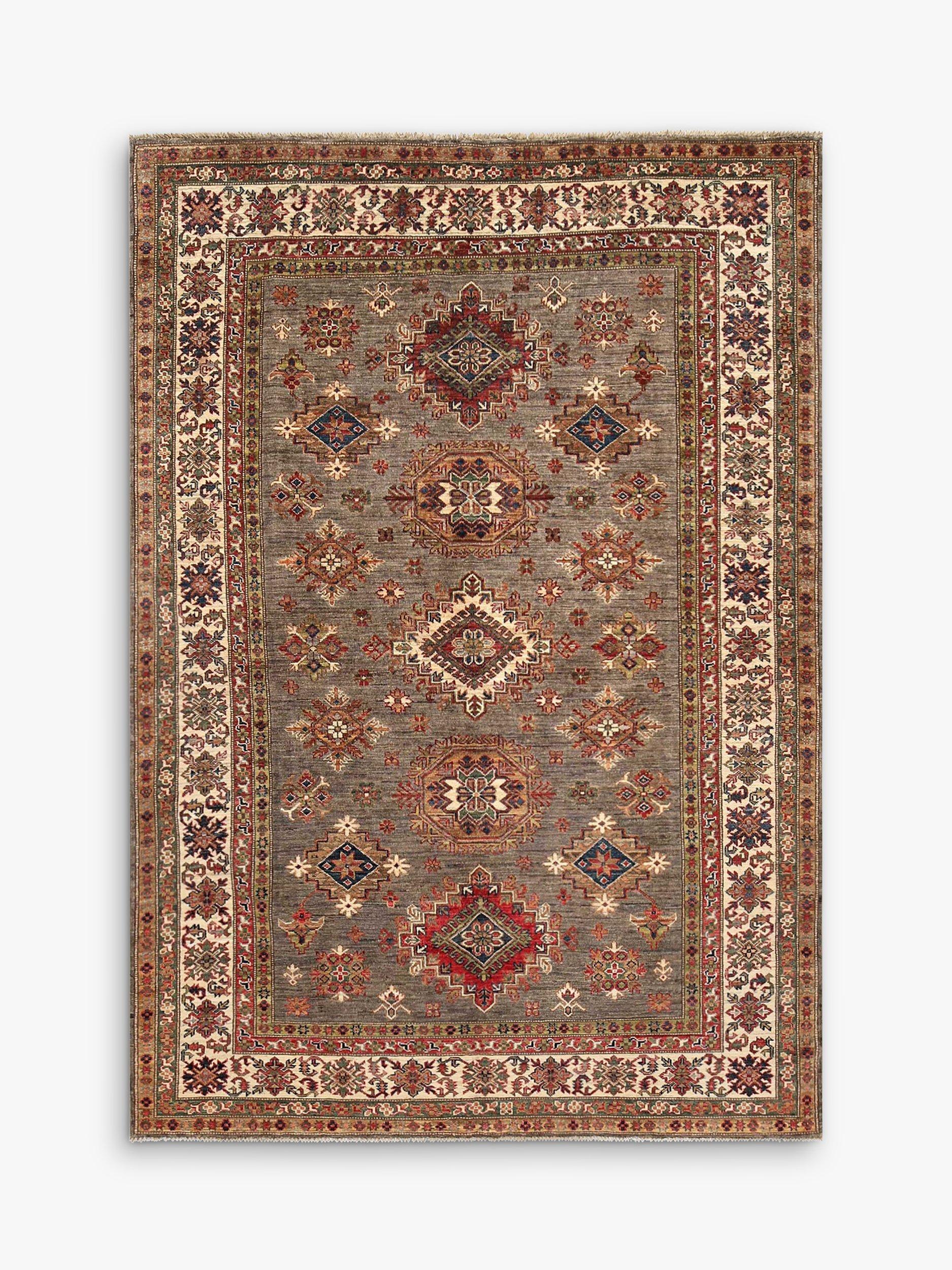 Gooch Oriental Supreme Kazak Rug, L248 x W170 cm, Grey