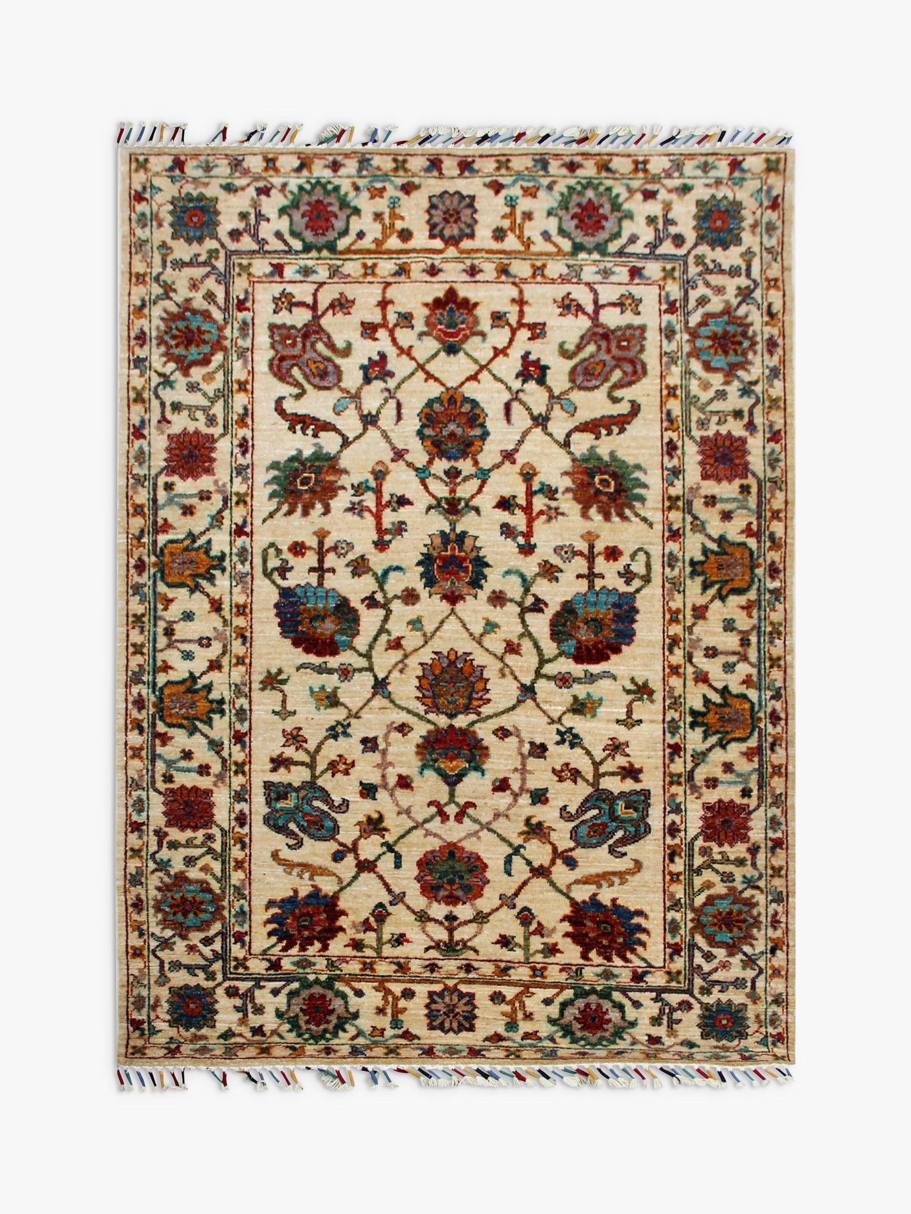 Gooch Oriental Sultani Rug, L143 x W100 cm, Ivory