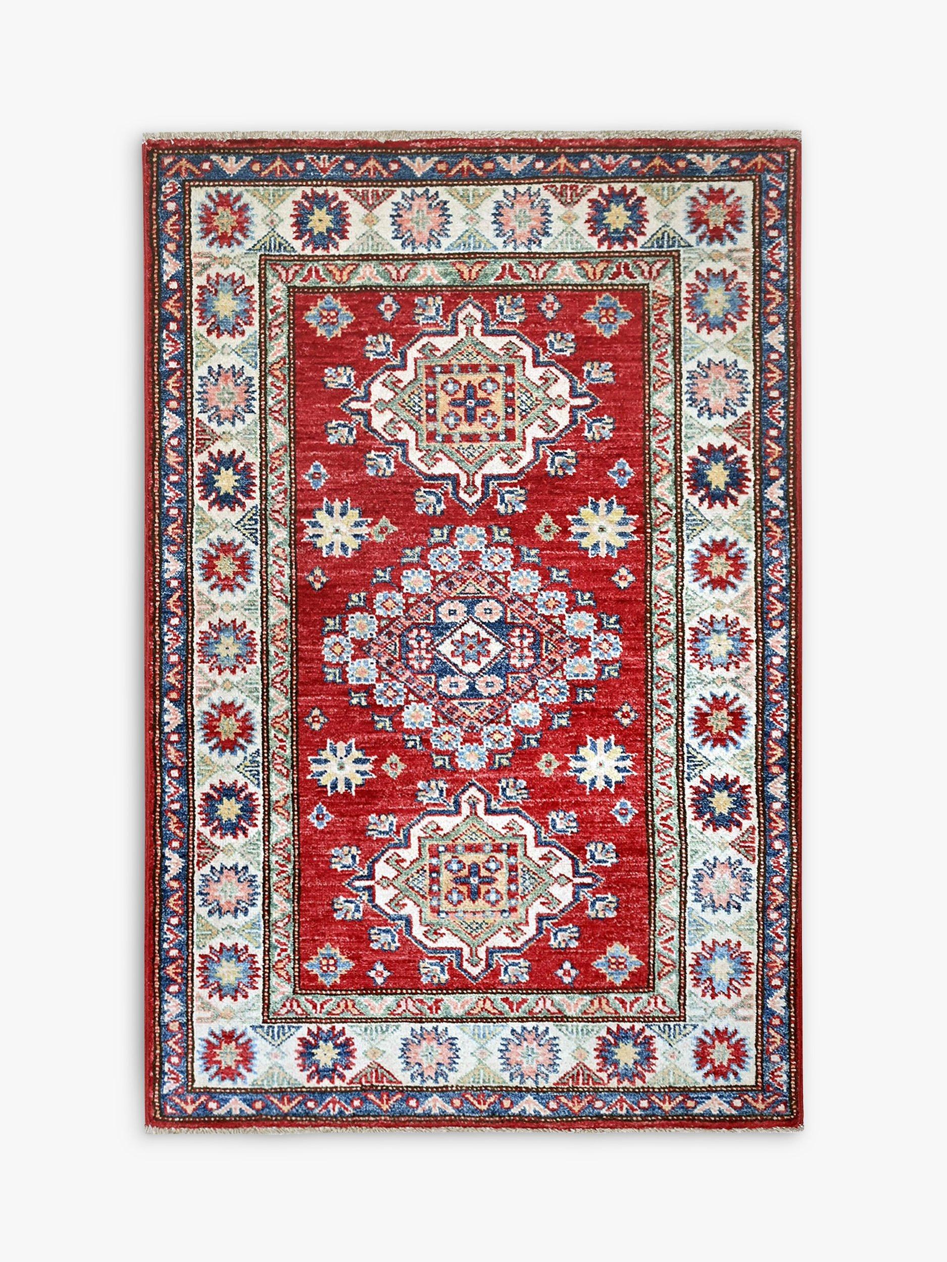 Gooch Oriental Supreme Kazak Rug, L125 x W80 cm, Red