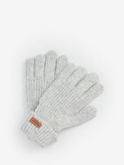 Barbour Pendle Gloves, Light Grey