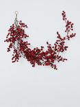 John Lewis Red Berry Garland, L120cm