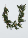 John Lewis Blueberry & Cinnamon Garland, L183cm