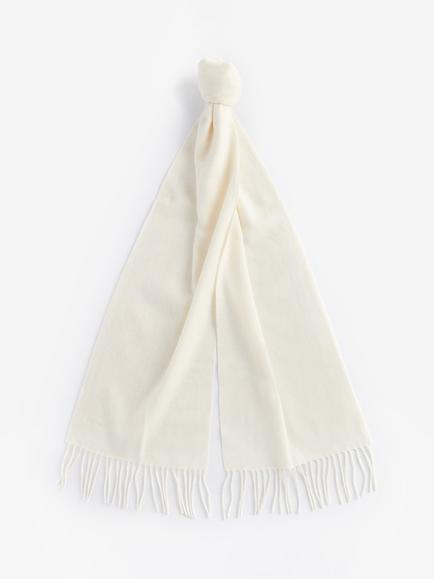Barbour Lambswool Scarf, Cream
