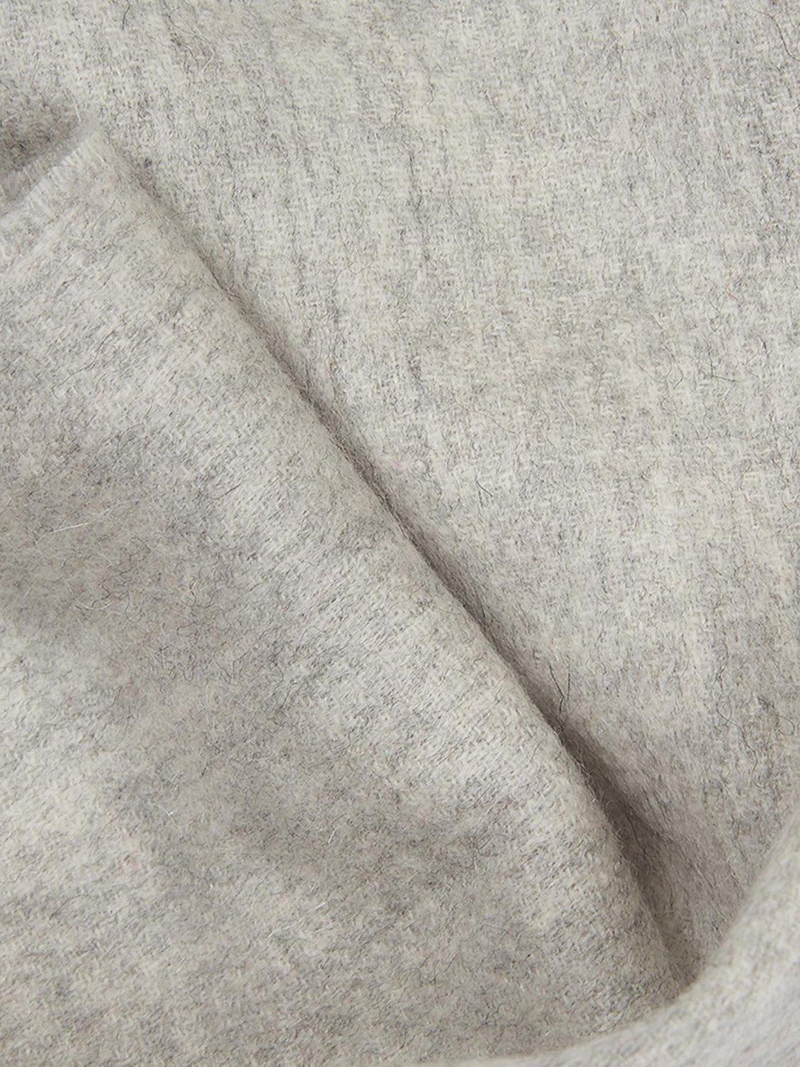 Product image 2 of 2, which shows Barbour Lambswool Scarf, Light Grey