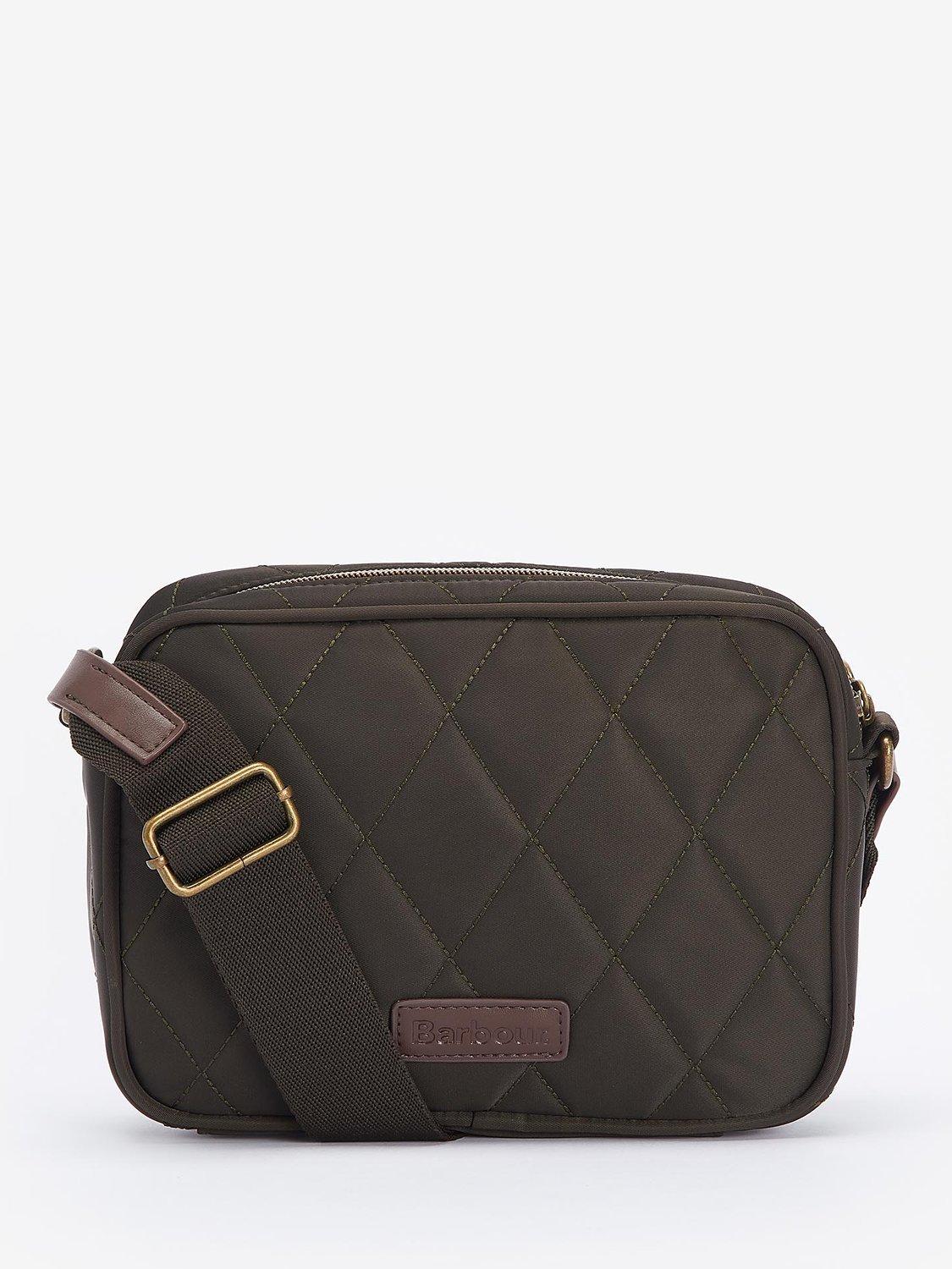 Barbour Quilted Crossbody Bag Olive