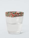 John Lewis Confetti Rim Glass Tumbler, 240ml