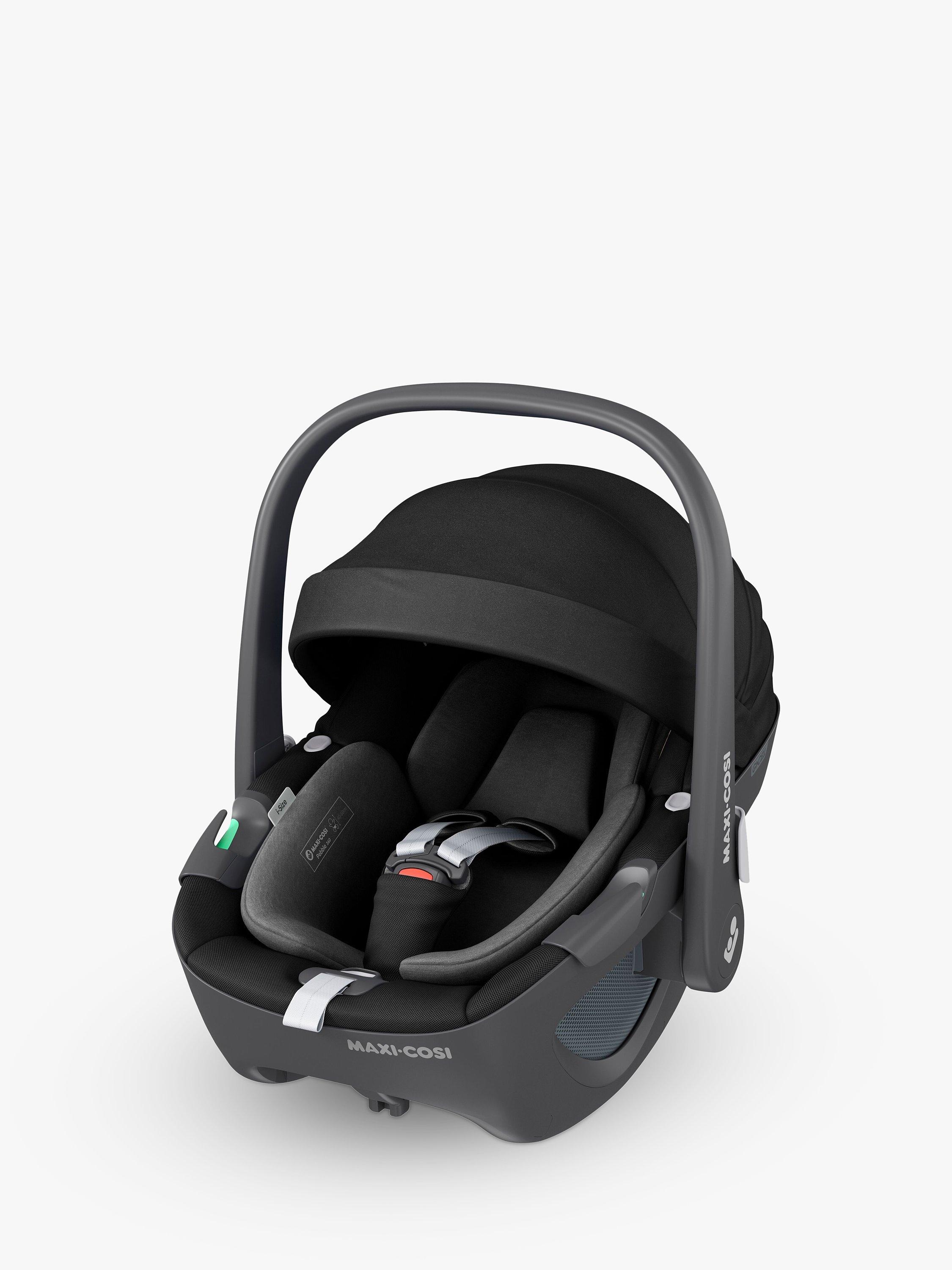 Maxi Cosi Oxford Pushchair Accessories with Pebble 360 Car Seat and FamilyFix Base Bundle Twillic Truffle