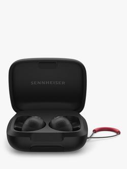 Sennheiser MOMENTUM Sport True Wireless Bluetooth In-Ear Headphones with Active Noise Cancelling, Black