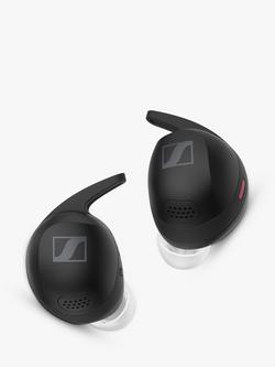 Sennheiser MOMENTUM Sport True Wireless Bluetooth In-Ear Headphones with Active Noise Cancelling - view 2, Black