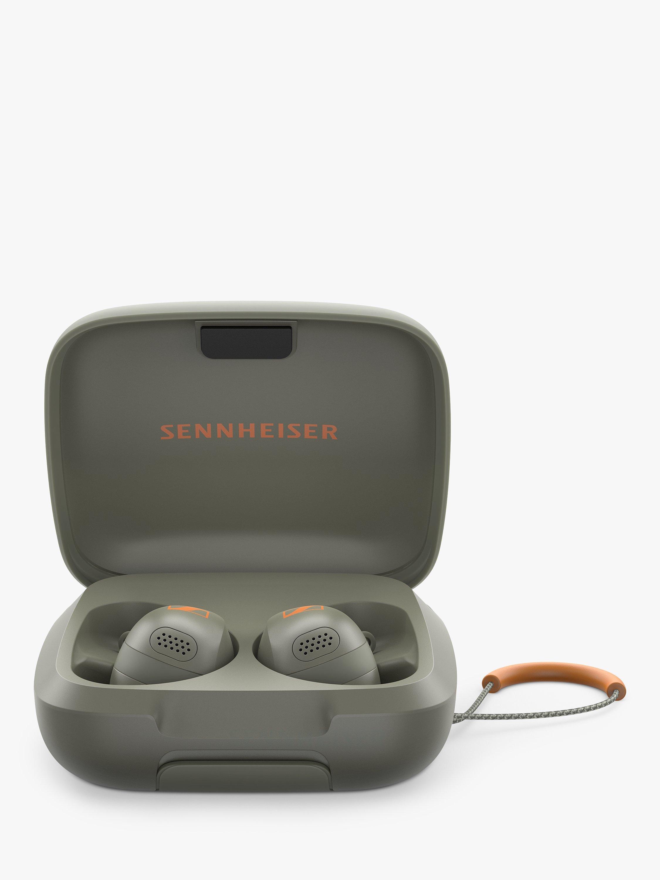 Sennheiser MOMENTUM Sport True Wireless Bluetooth In Ear Headphones with Active Noise Cancelling Olive