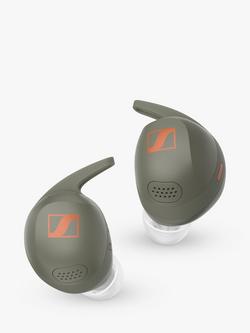 Sennheiser MOMENTUM Sport True Wireless Bluetooth In-Ear Headphones with Active Noise Cancelling - view 2, Olive