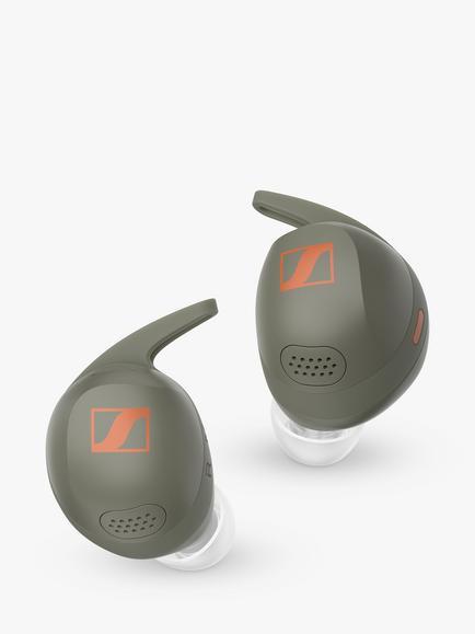 Sennheiser Momentum Sport True Wireless Bluetooth In-Ear Headphones with Active Noise Cancelling - view 2, Olive