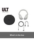 Sony WH-ULT900N ULT Wear Noise Cancelling Wireless Bluetooth Over-Ear Headphones with ULT POWER SOUND & Mic/Remote, White