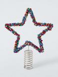 John Lewis Rainbow Bell Star Tree Topper