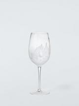 John Lewis Confetti Wine Glass, 440ml, White