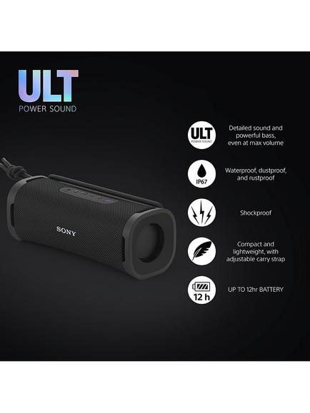 Sony SRS-ULT10 ULT Field 1 Waterproof Bluetooth Portable Speaker with ULT POWER SOUND - view 2, Black