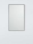 John Lewis Dalston Aluminium Rectangular Wall Mirror, 100 x 60cm, Gunmetal