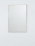 John Lewis Rye Metal Frame Rectangular Wall Mirror, 90 x 60cm