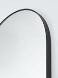 John Lewis Scandi Leaner Arch Full Length Mirror, 180 x 60 cm, Black