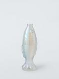 John Lewis Iridescent Glass Fish Jug, 500ml