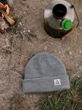 Passenger Moss Waffle Beanie, Grey