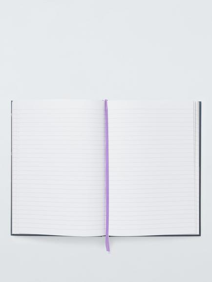 John Lewis B5 Hardback Notes Notebook, Multi - view 2, Multi