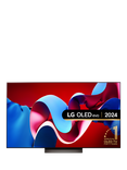 LG OLED55C44LA (2024) OLED HDR 4K Ultra HD Smart TV, 55 inch with Freeview Play/Freesat HD & Dolby Atmos, Umber Brown